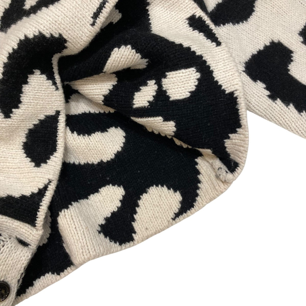 NKNIT(ンニット) アニマル柄ニット24AW-N030 24AW-N030 ホワイト