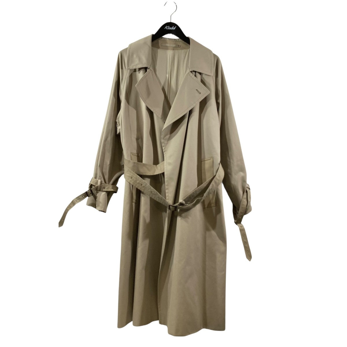 Gabardine Double Belt Trench CoatトレンチコートBHS22FBB001