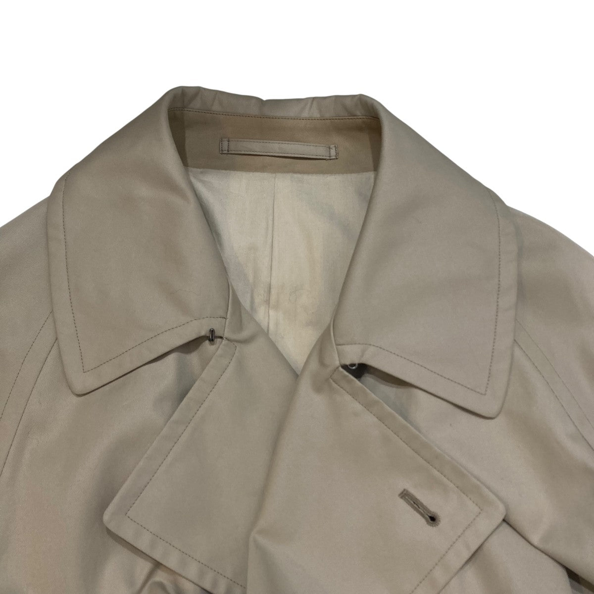 Gabardine Double Belt Trench CoatトレンチコートBHS22FBB001