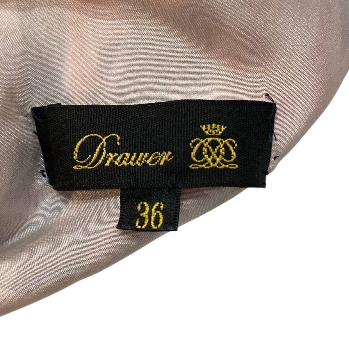 Drawer シルクプリントフリルボウタイブラウス 6521-299-0664 古着・中古-7枚目のアイテム画像