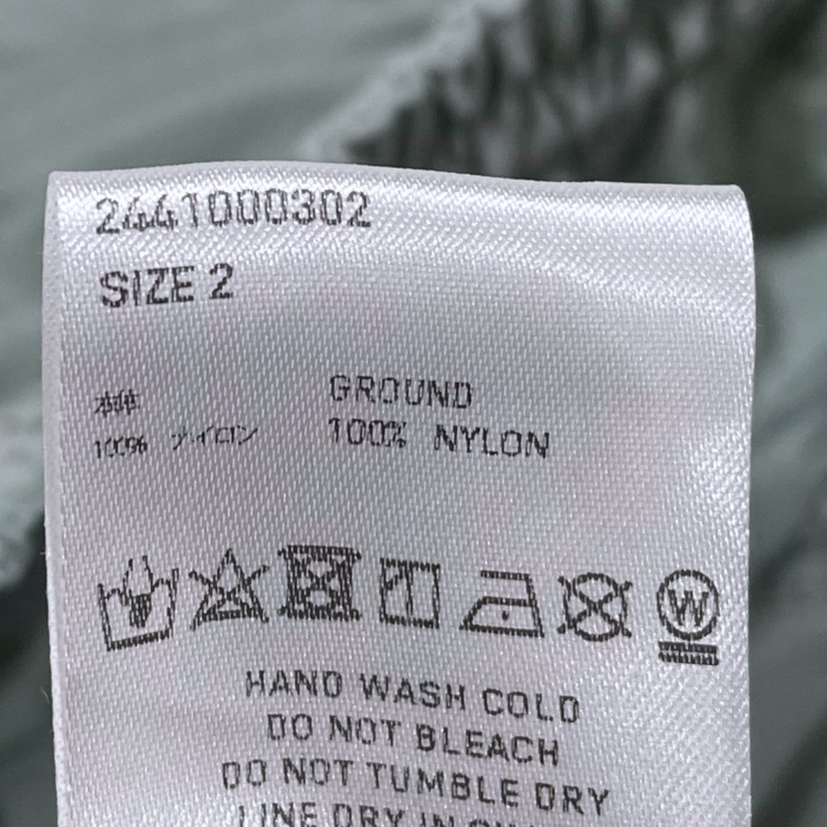 SUGARHILL 24SS ナイロンイージーショートパンツ NYLON SHORTS ナイロンショーツ 2441000302 古着・中古-4枚目のアイテム画像