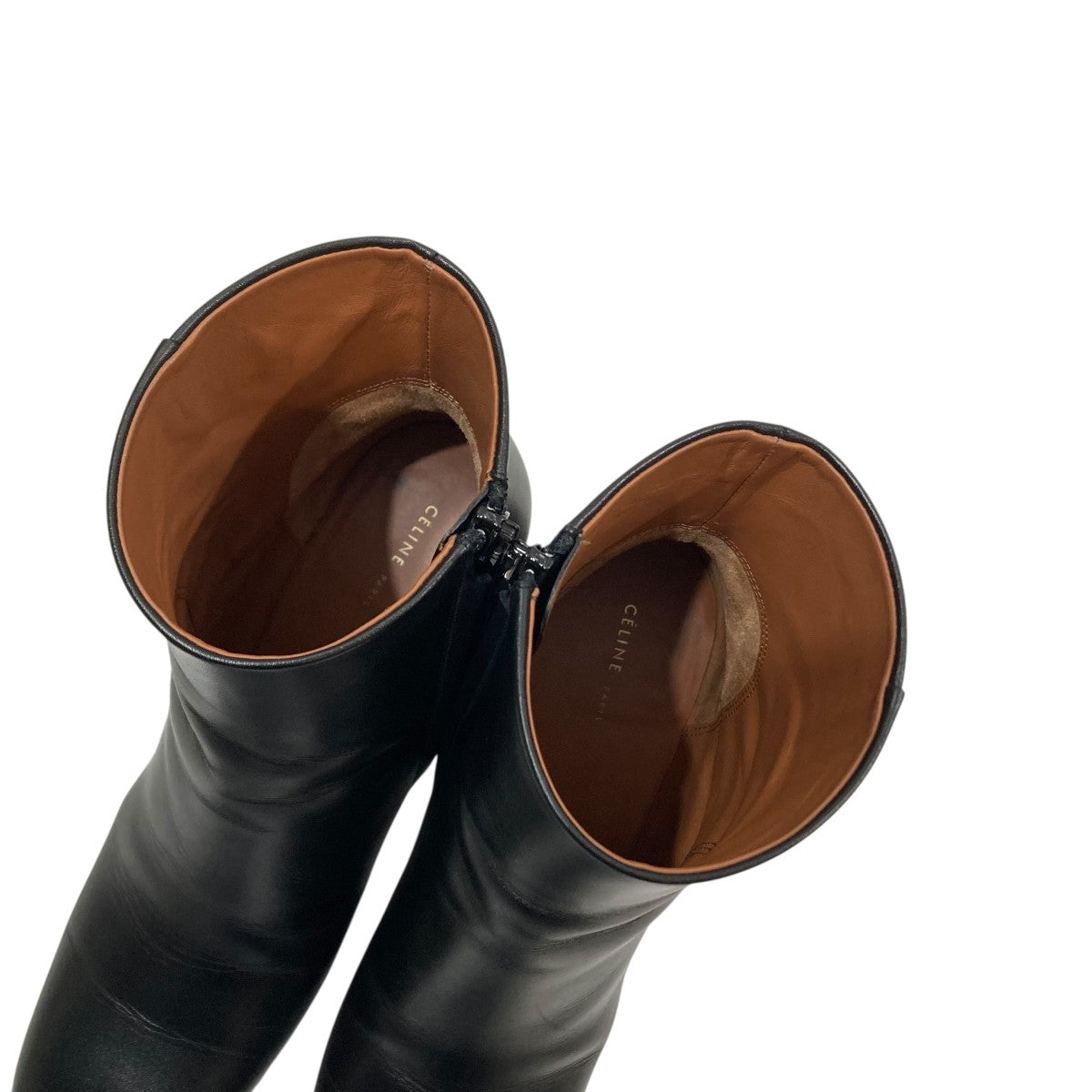 CELINE ブーツ Mid Carf Boot 70 Céline Phoebe Philo wedge boots - IT39 - Reciety