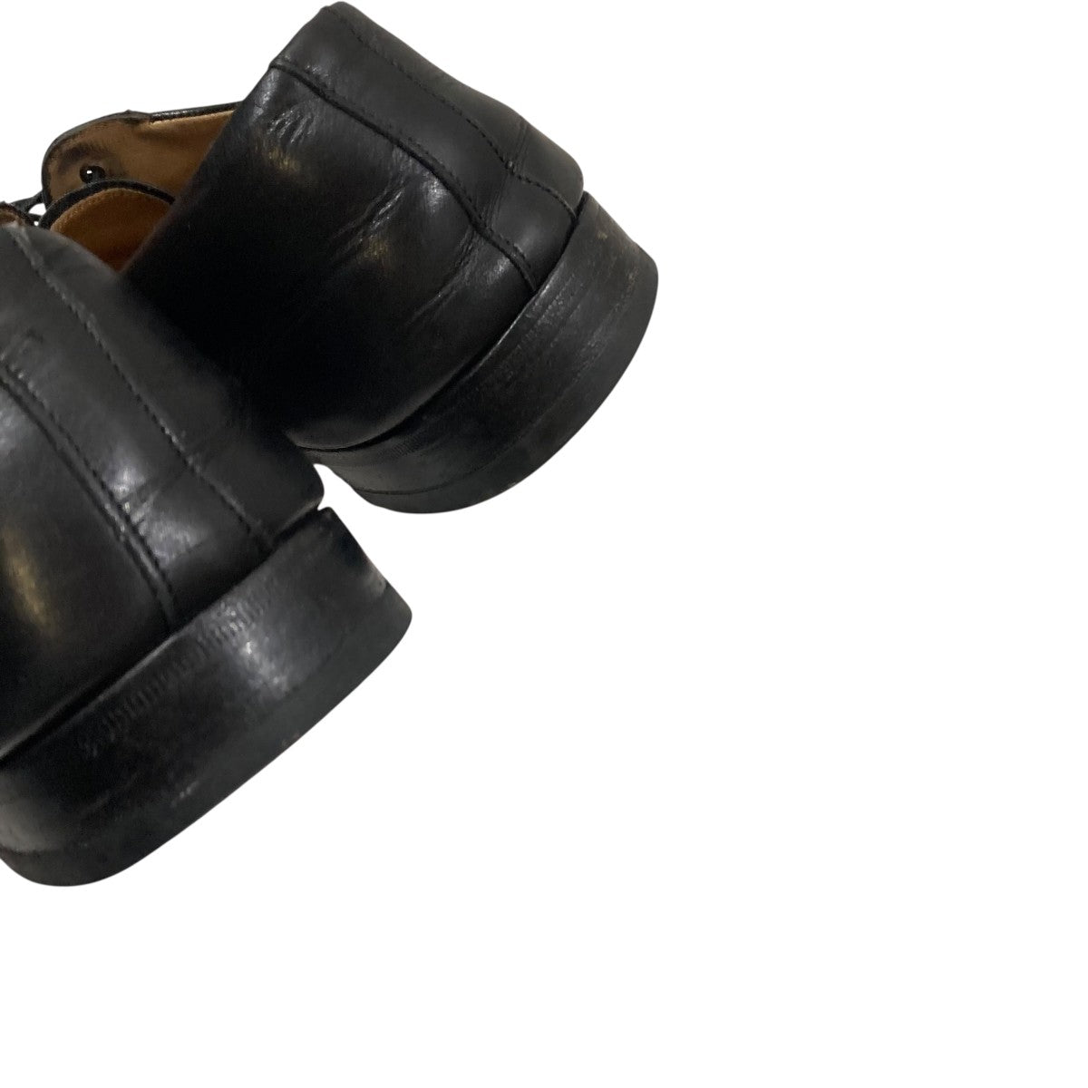 Santoni(サントーニ) レザーシューズ6365 6365 ブラック サイズ 4 1/2