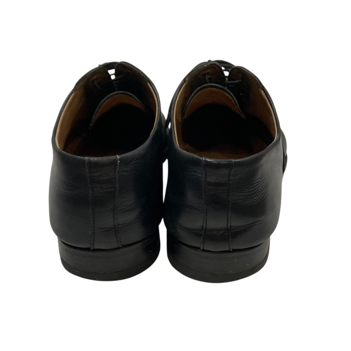 美品Santoni ブラックレザーシューズ　約25相当 05½ レザースニーカー（シューズ）｜SANTONI（サントーニ）｜ STRASBURGO