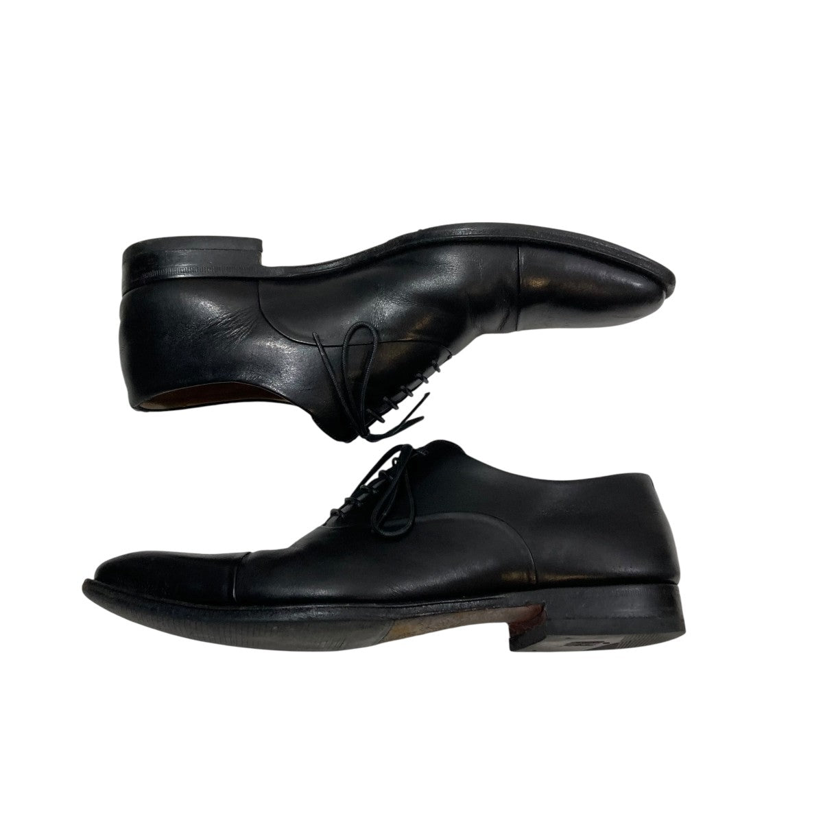 Santoni(サントーニ) レザーシューズ6365 6365 ブラック サイズ 4 1/2