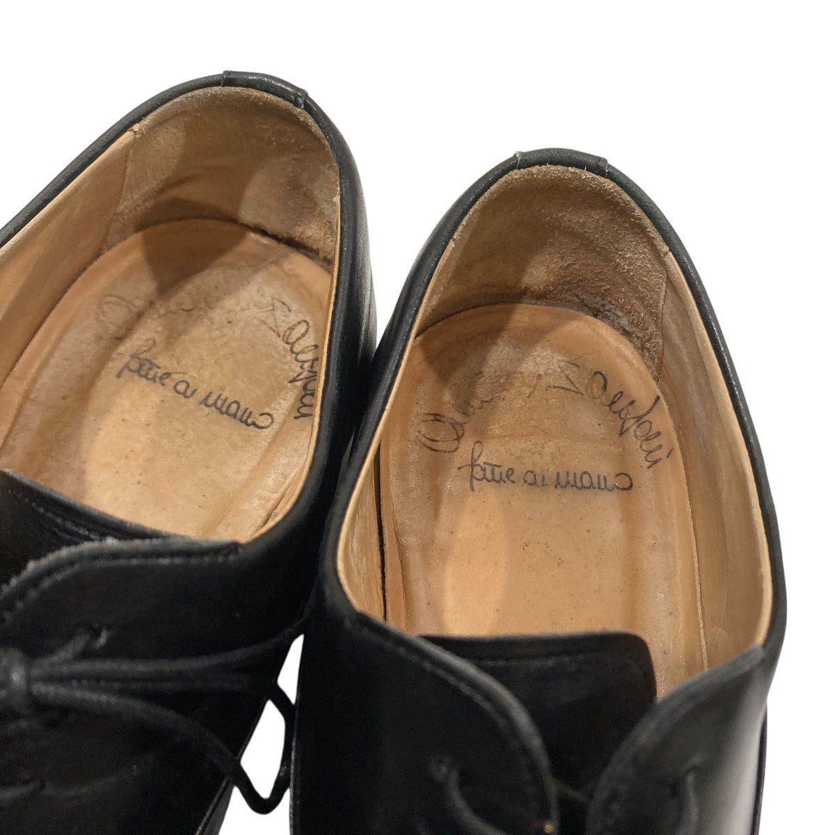 Santoni(サントーニ) レザーシューズ6365 6365 ブラック サイズ 4 1/2