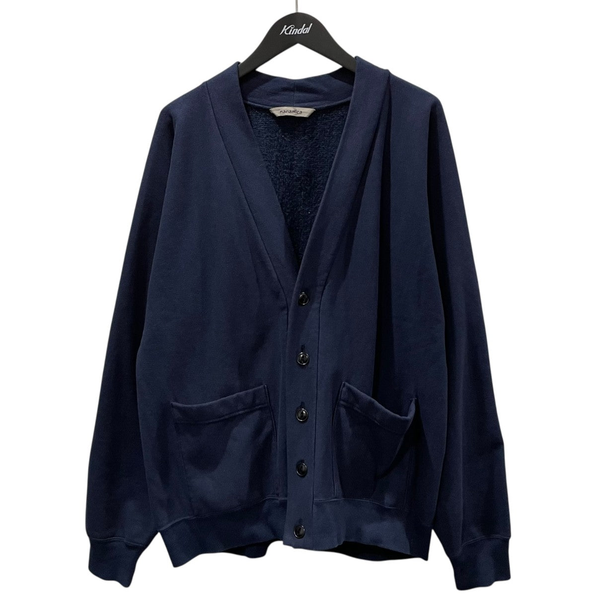 nanamica カーディガン　ブラックLサイズ nanamica Reversible Down Cardigan Black（ナナミカ