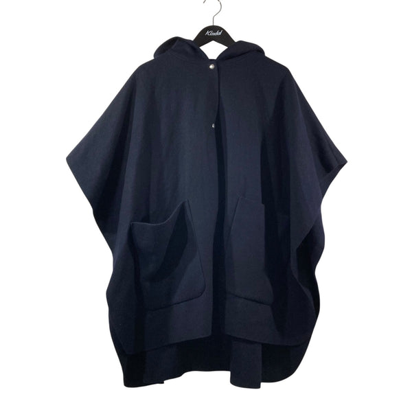 yori(ヨリ) ウールライトポンチョ YR2025-087AW YR2025-087AW ネイビー
