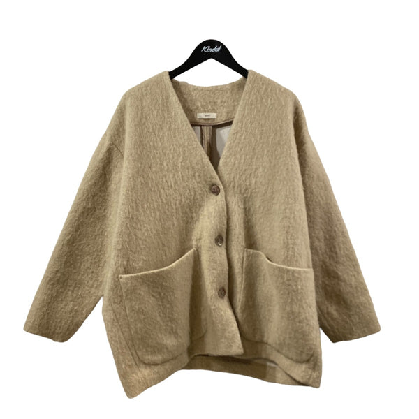 yori / ジャケット/FREE/ウール/CRM/YR2125-098AW-10 yori(ヨリ) ウールモヘアシャギージャケット YR2125-098AW YR2125