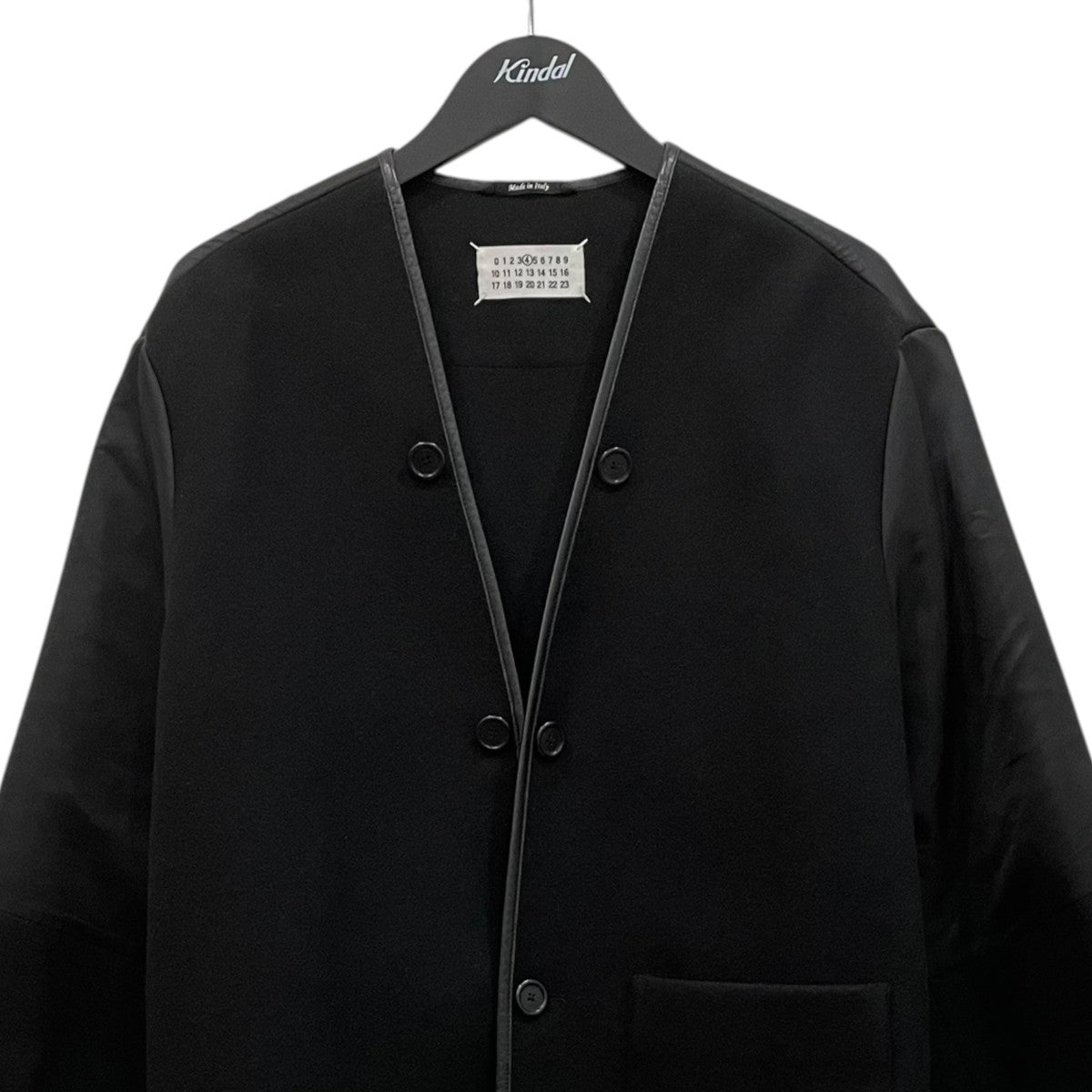 Maison Margiela(メゾンマルジェラ) ノーカラーウールコート Maison Margiela(メゾンマルジェラ) ノーカラーウールコート