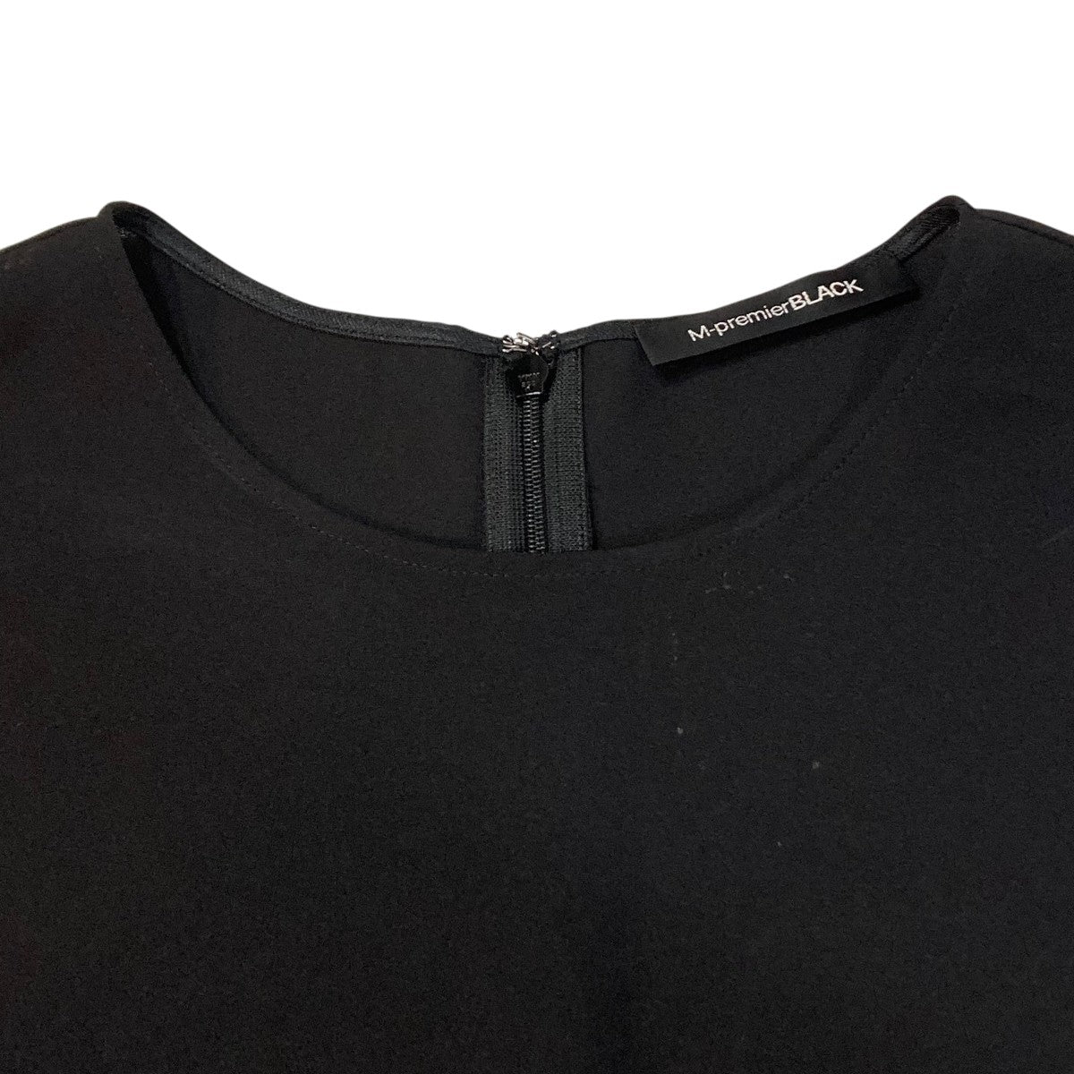 M-premierBLACK ノースリーブブラウスC335-026 古着・中古-3枚目のアイテム画像