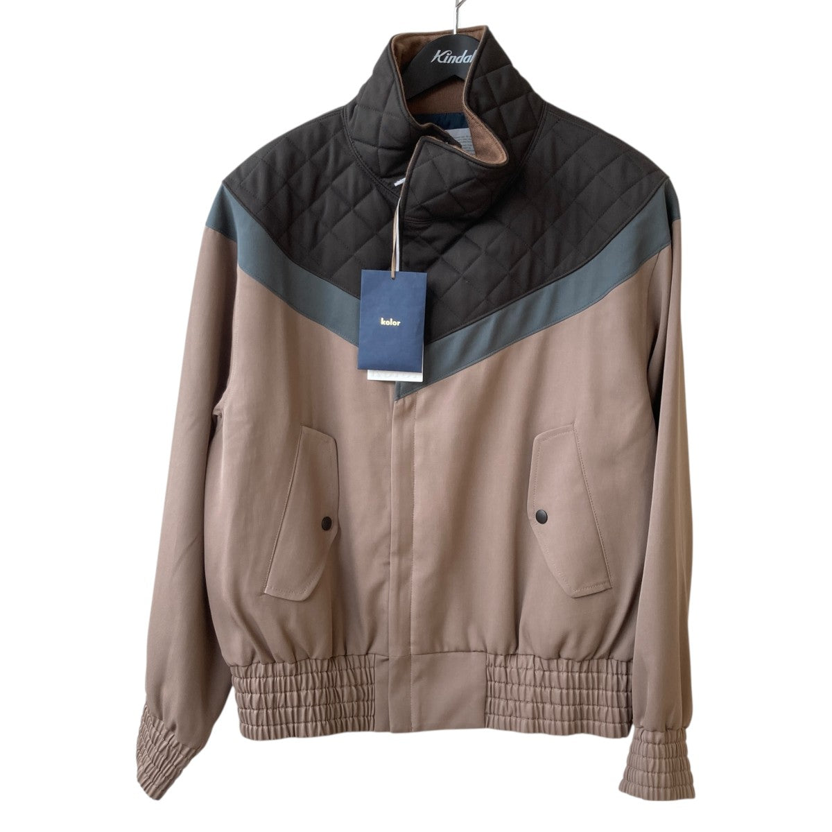 kolor ブルゾン　23SCM-G01101 KOLOR(カラー) ジャケット23SCM-G01101 23SCM-G01101 グレー サイズ 1