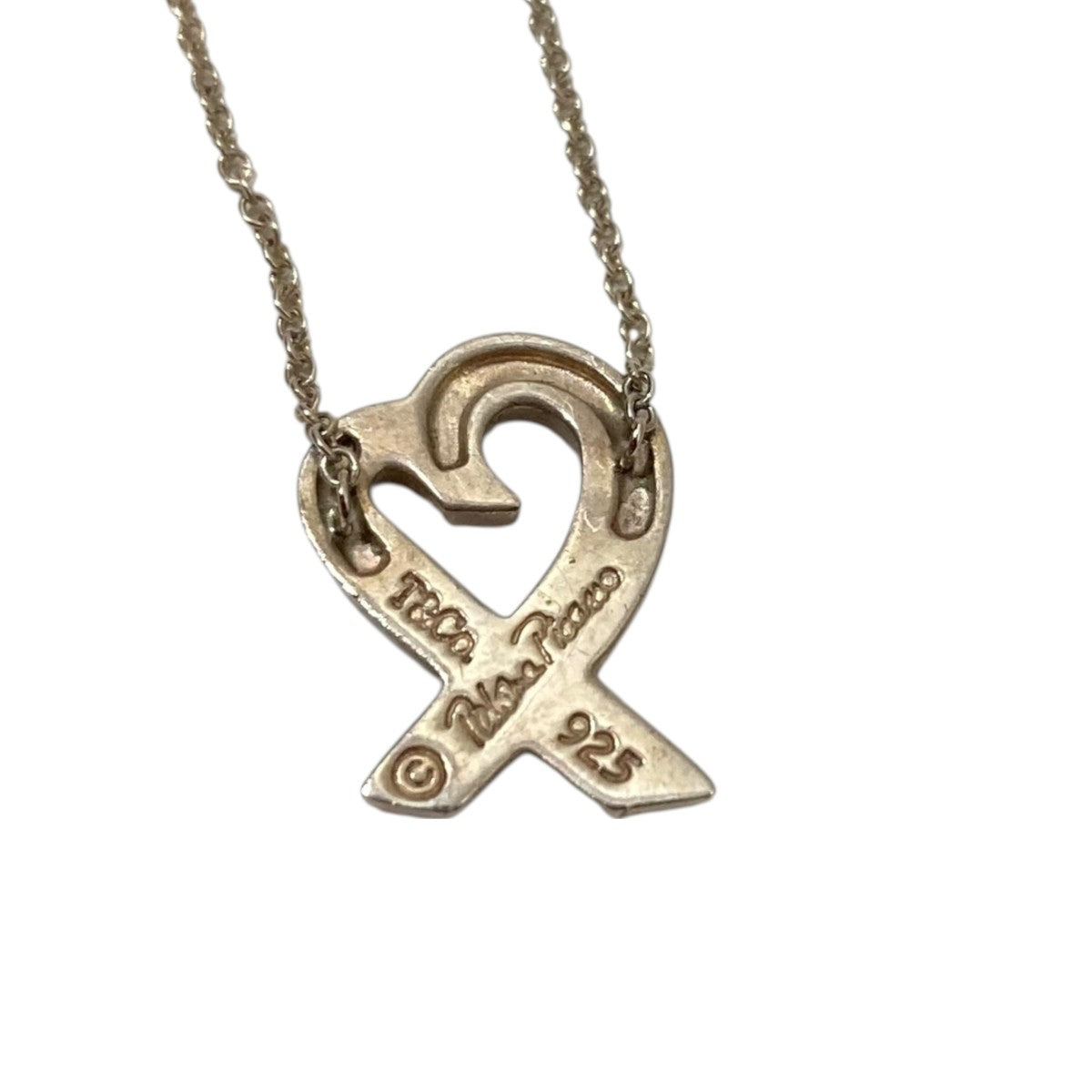 【最終値下げ】Tiffany & Co. ラビングハート ネックレス Tiffany ＆ Co．(ティファニー) ラビングハートネックレス