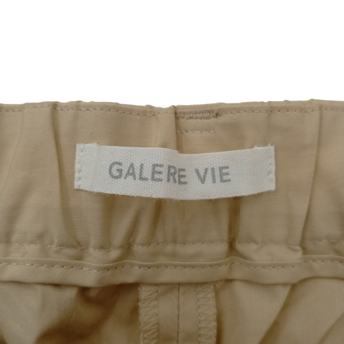 GALERIE VIE コットンブロード ツータックパンツ23-04-41-04114 古着・中古-4枚目のアイテム画像