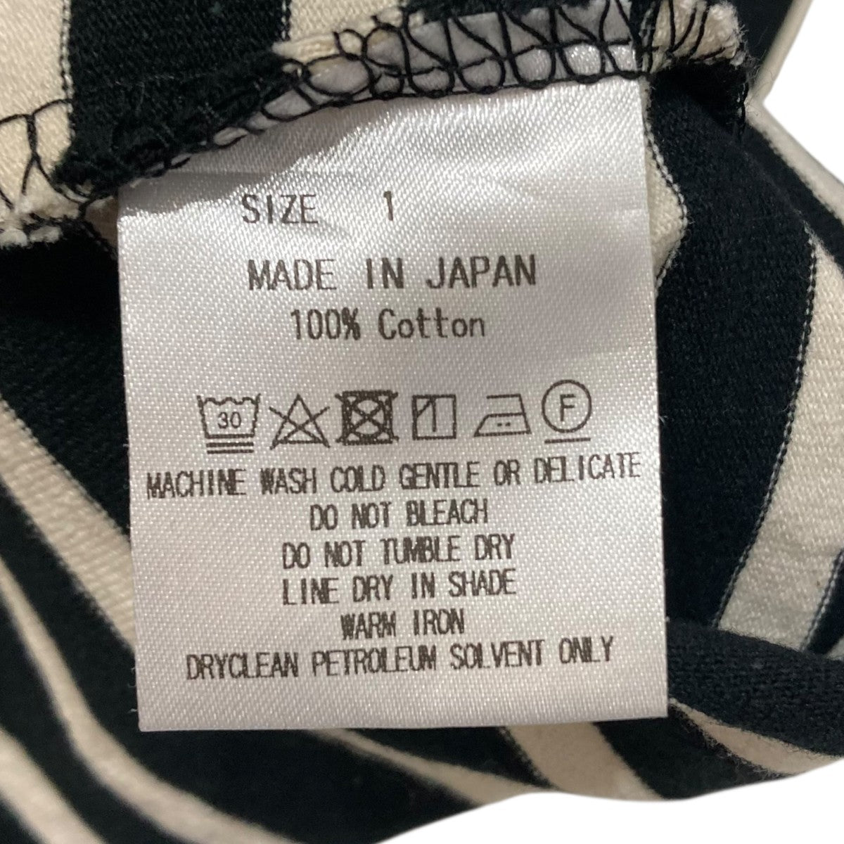 BASQUE SHIRT バスクボーダーTシャツ M23E-34CS01B