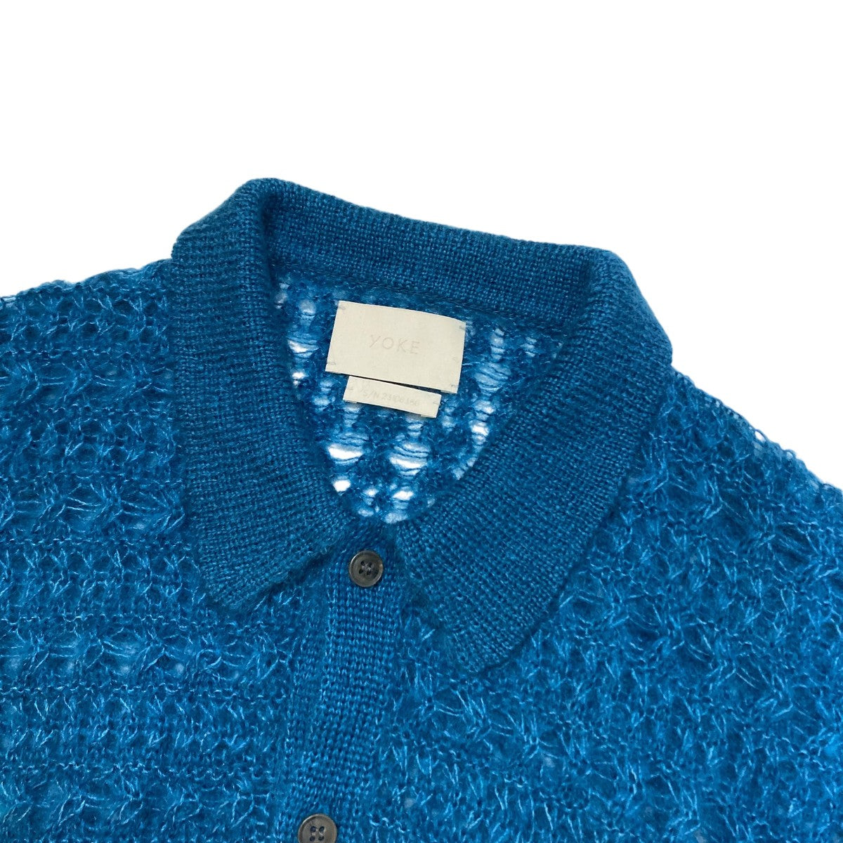 YOKE(ヨーク) 長袖カーディガンYK23SS0489S YK23SS0489S ブルー サイズ