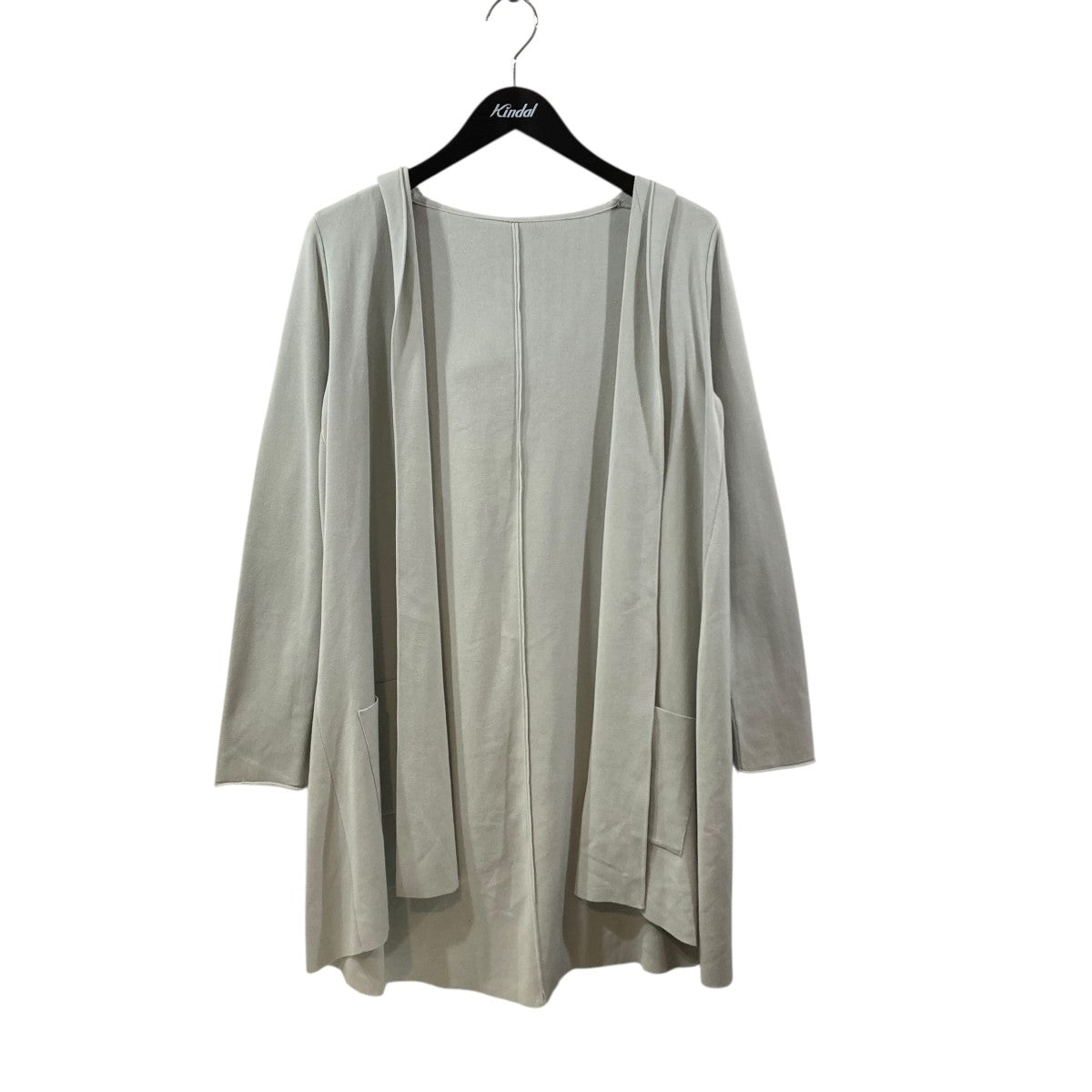FOXEY HOODIE CARDIGANフード付きロングニットカーディガン38822-KSJ0A21MY 古着・中古-1枚目のアイテム画像