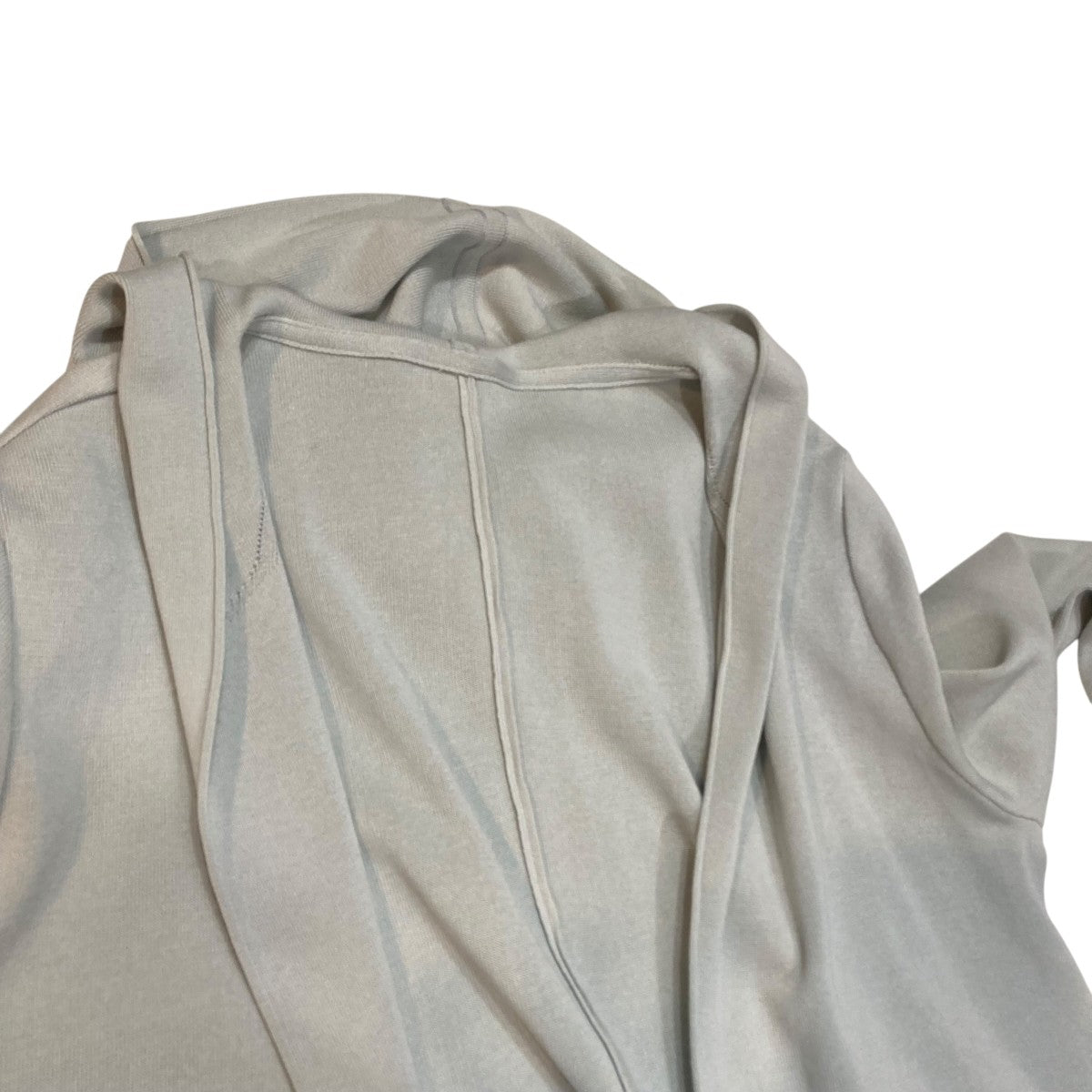 FOXEY HOODIE CARDIGANフード付きロングニットカーディガン38822-KSJ0A21MY 古着・中古-3枚目のアイテム画像