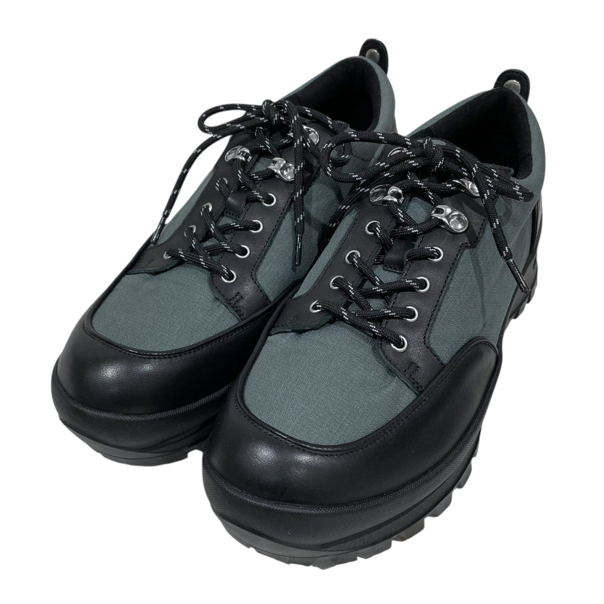 OAO(オーエーオー) ジップレザースニーカー ブラック サイズ 25