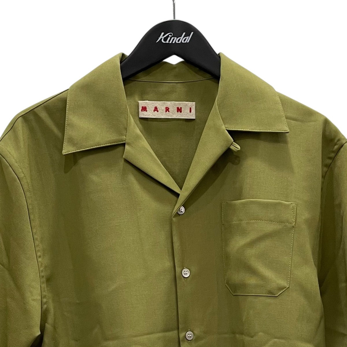 MARNI オープンカラーシャツCUMU0213A5 古着・中古-2枚目のアイテム画像