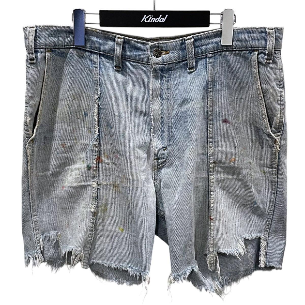 LEVI’S 70〜80s デニムショートパンツ ボタン裏31 42TALON 古着・中古-1枚目のアイテム画像