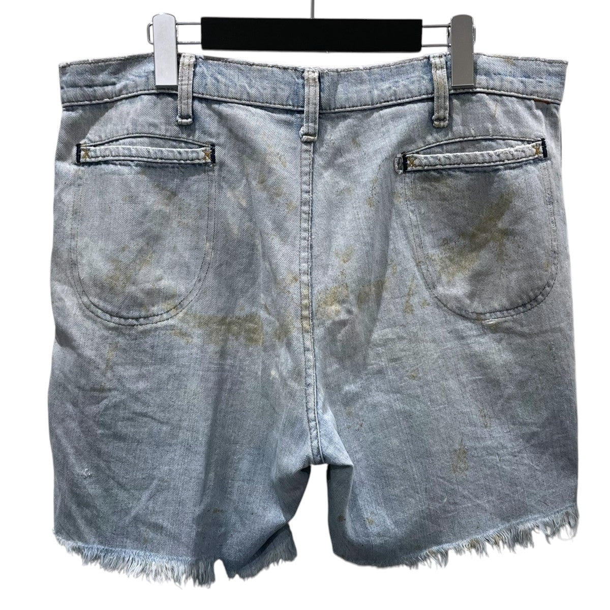 LEVI’S 70〜80s デニムショートパンツ ボタン裏31 42TALON 古着・中古-2枚目のアイテム画像
