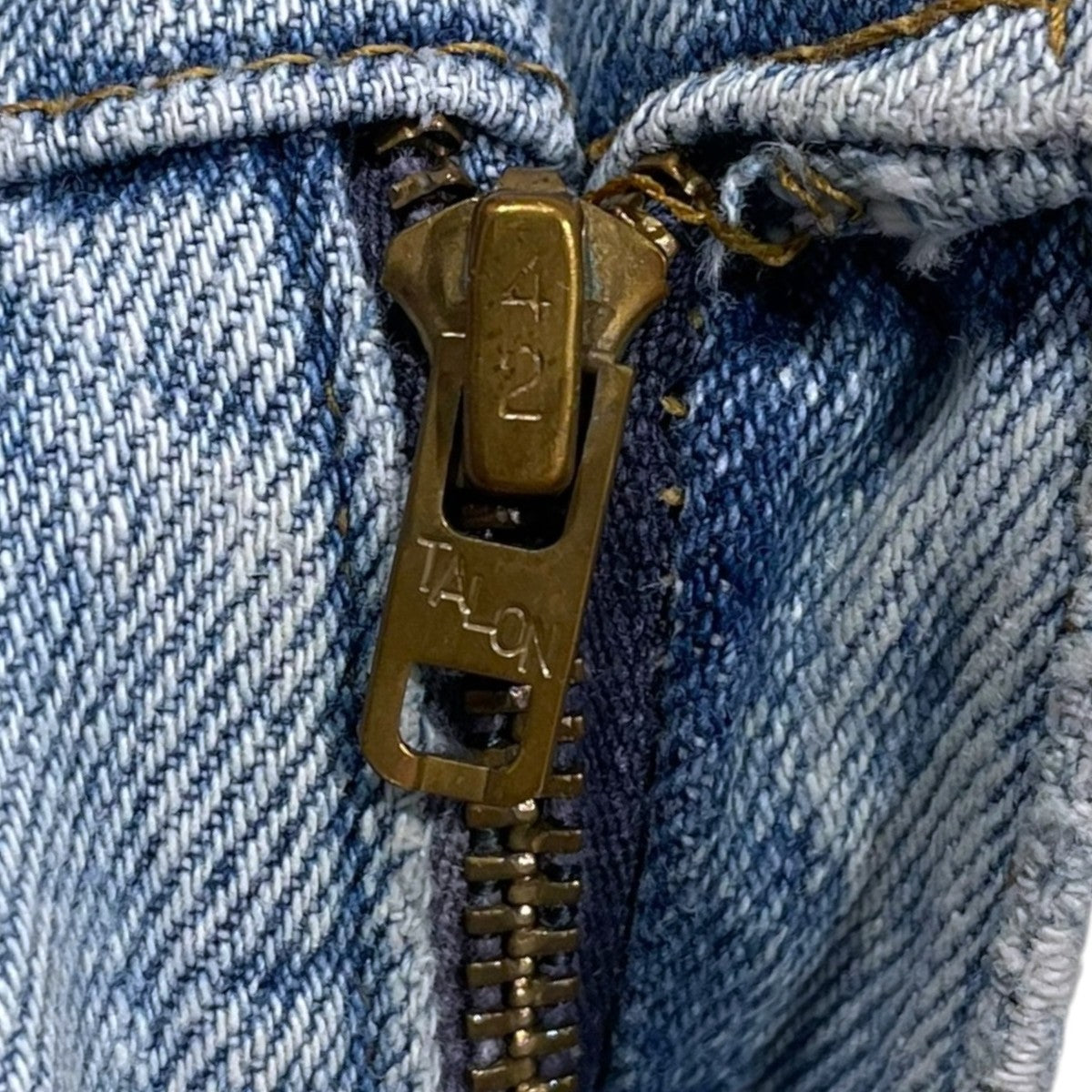 LEVI’S 70〜80s デニムショートパンツ ボタン裏31 42TALON 古着・中古-7枚目のアイテム画像