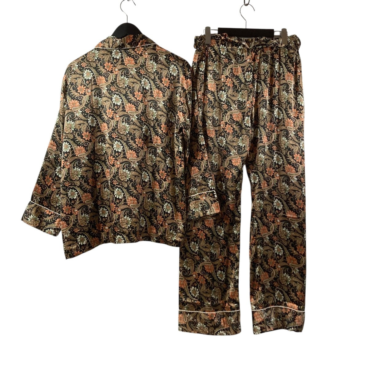 RL(アール) 花柄セットアップシャツ ブラック｜【公式】カインドオル