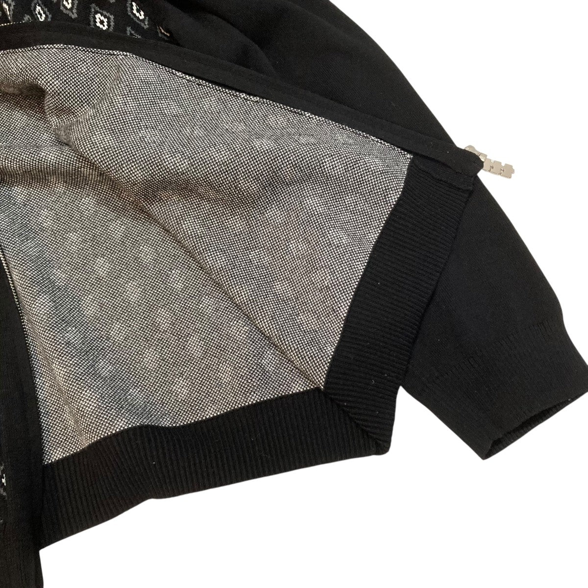 TTT MSW(ティーモダンストリートウエア) 23SSDIAMOND KNIT POLOジップ