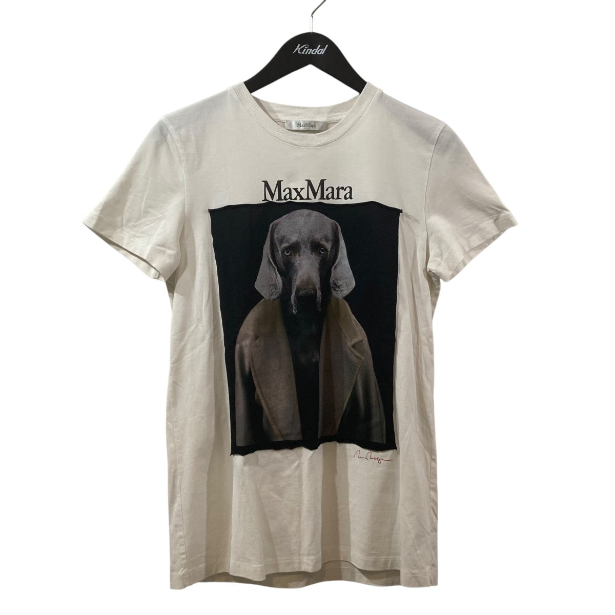 MaxMara ドッグスターTシャツTシャツ19460919 古着・中古-1枚目のアイテム画像