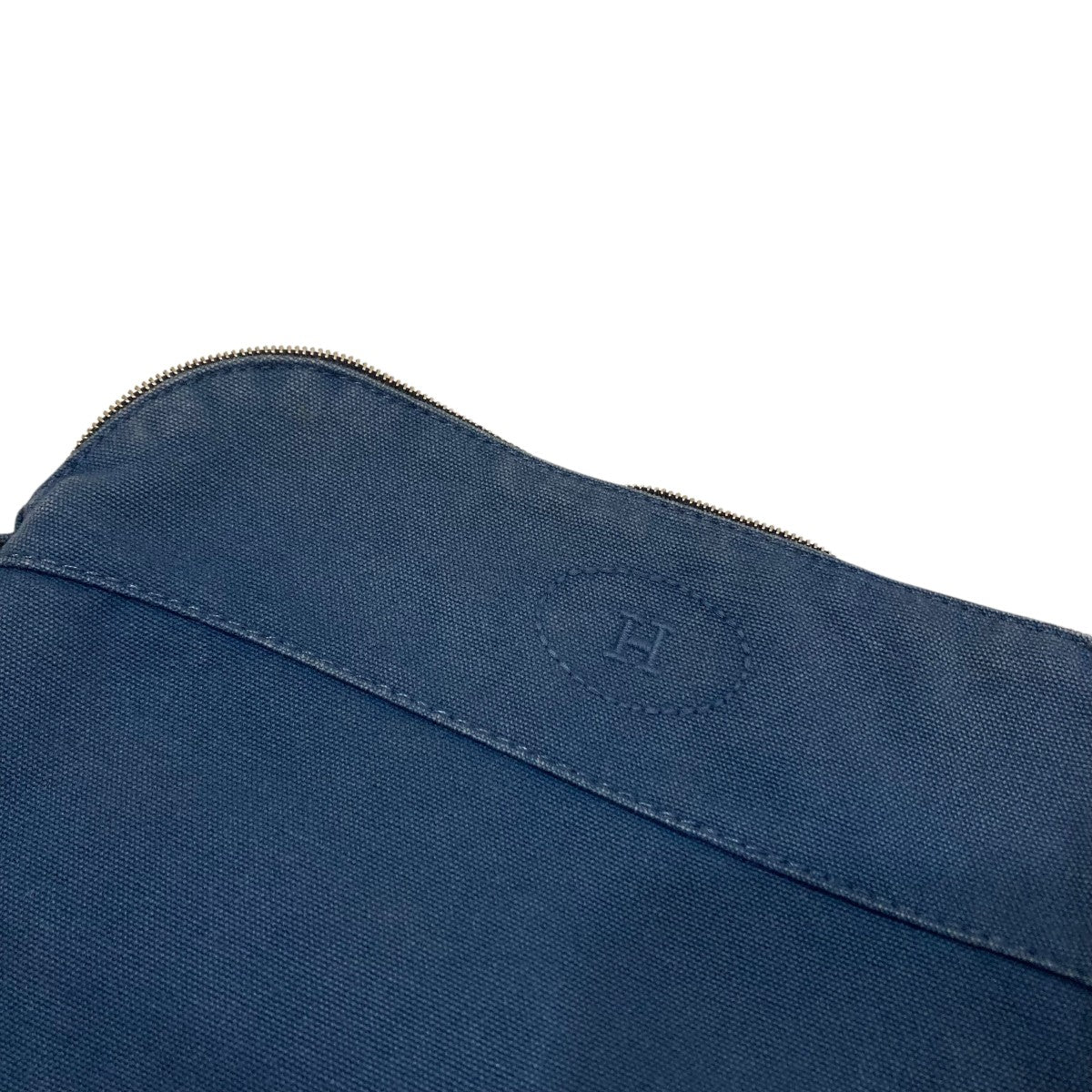 HERMES(エルメス) ボリードポーチ MM ネイビー｜【公式
