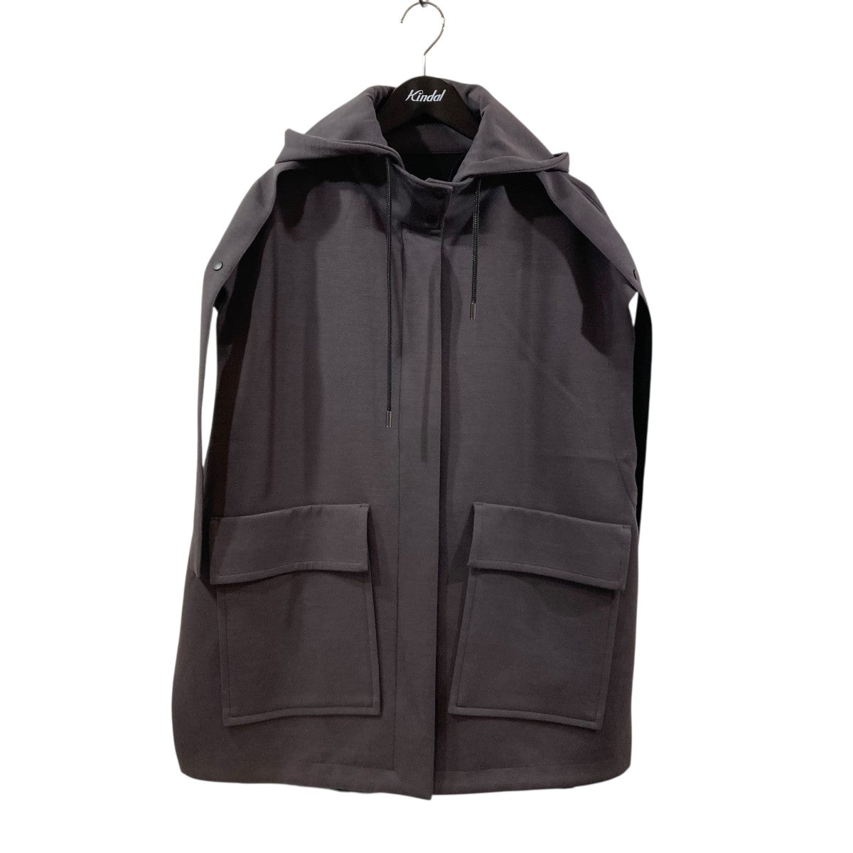 ADORE(アドーア) ドライポンチフードブルゾン ジャケットノースリーブ