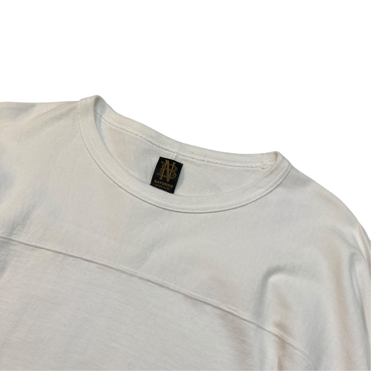 BATONER MERIYASU FOOTBALL T-SHIRT長袖TシャツBN-24SM-061 古着・中古-3枚目のアイテム画像