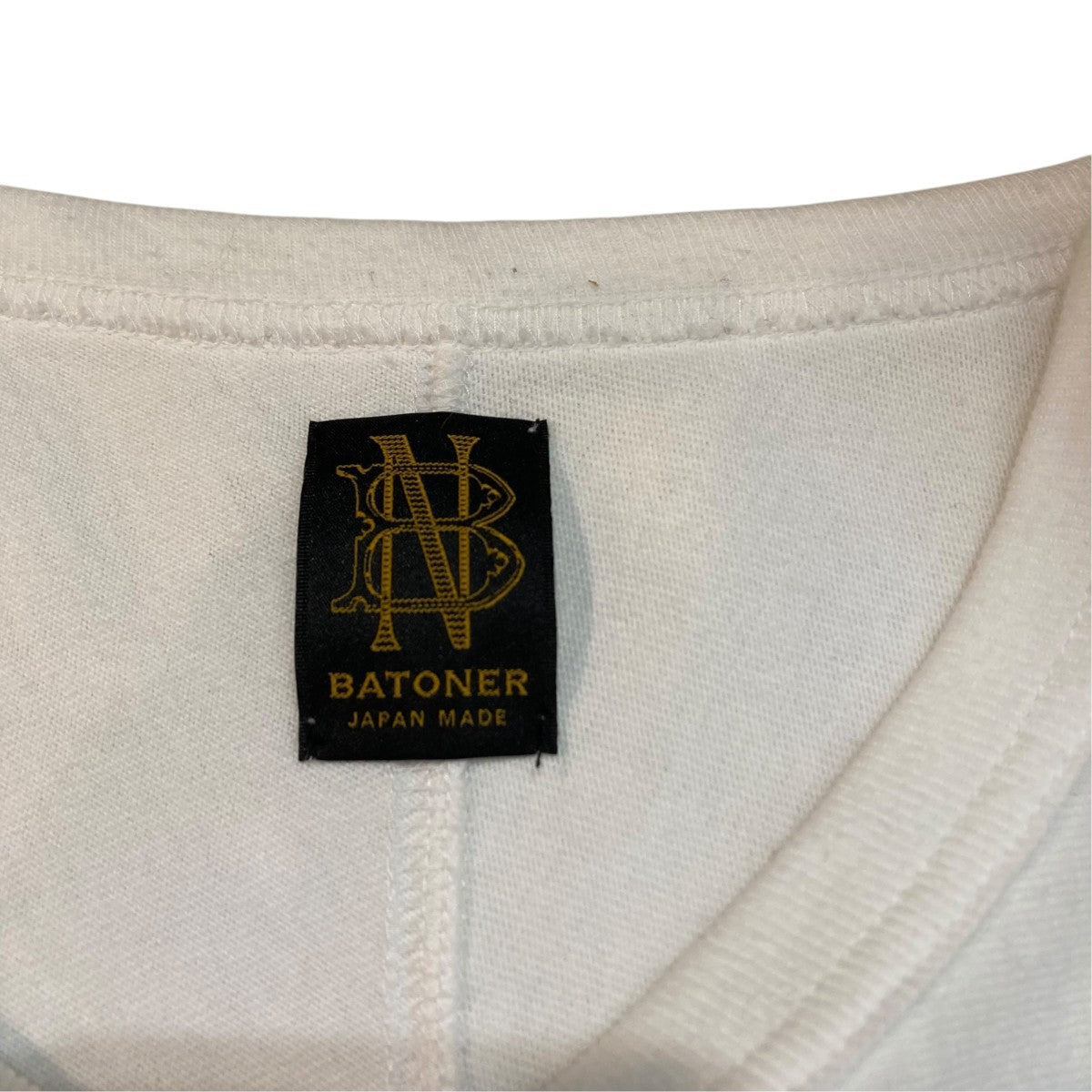 BATONER MERIYASU FOOTBALL T-SHIRT長袖TシャツBN-24SM-061 古着・中古-6枚目のアイテム画像
