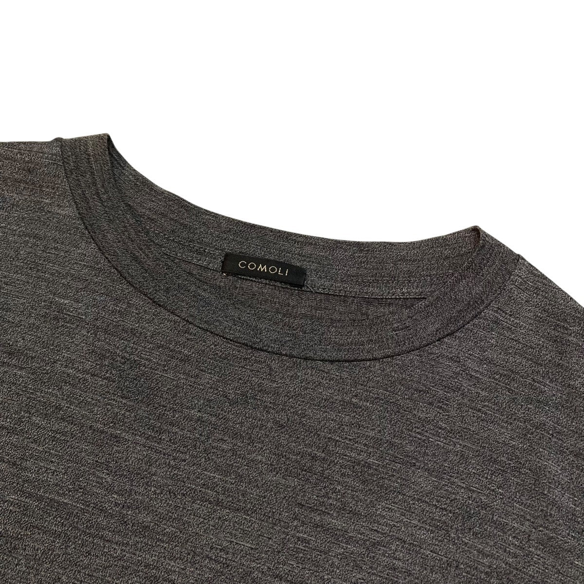 COMOLI サマーウール天竺Tシャツ半袖TシャツX01-05023 古着・中古-3枚目のアイテム画像