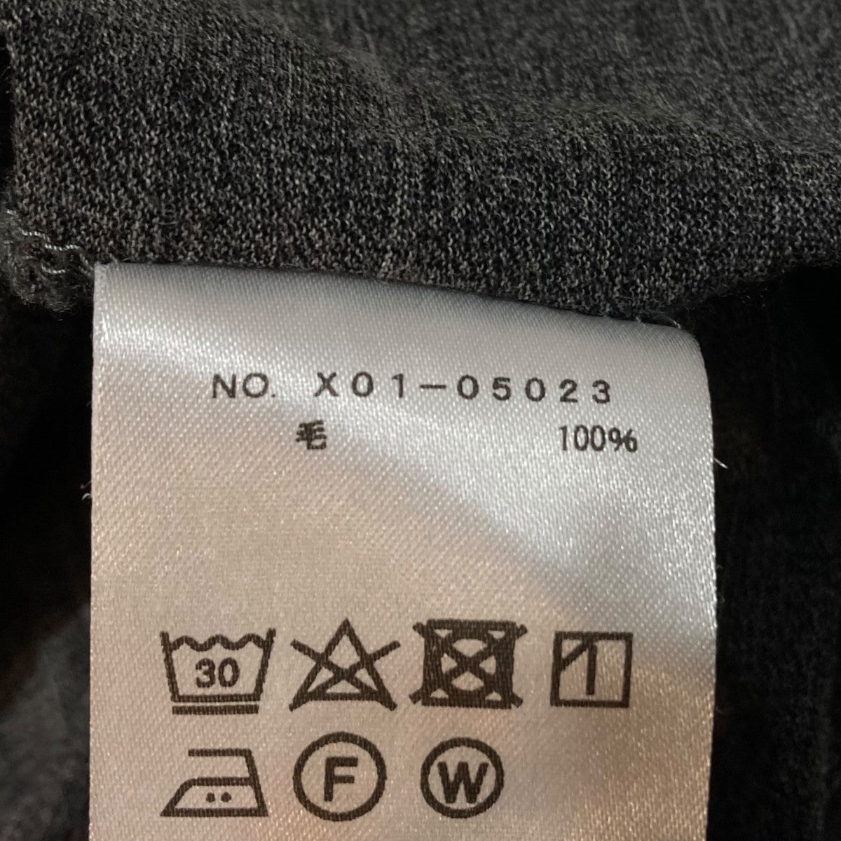 COMOLI サマーウール天竺Tシャツ半袖TシャツX01-05023 古着・中古-6枚目のアイテム画像