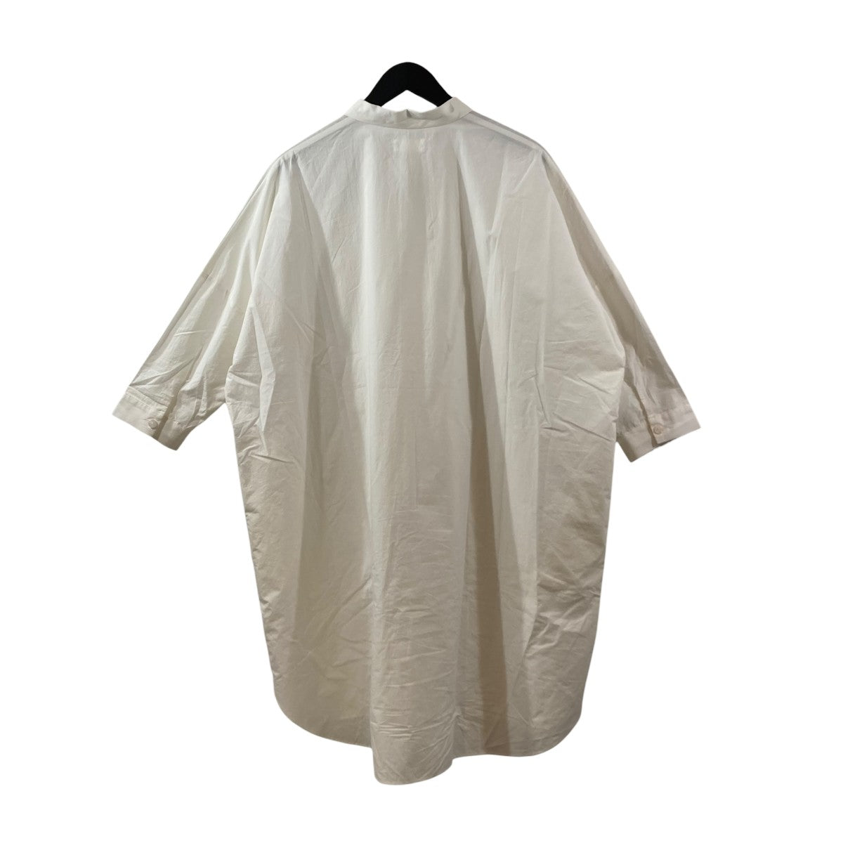 タイプライタークロスロングシャツロングシャツ004-347-W