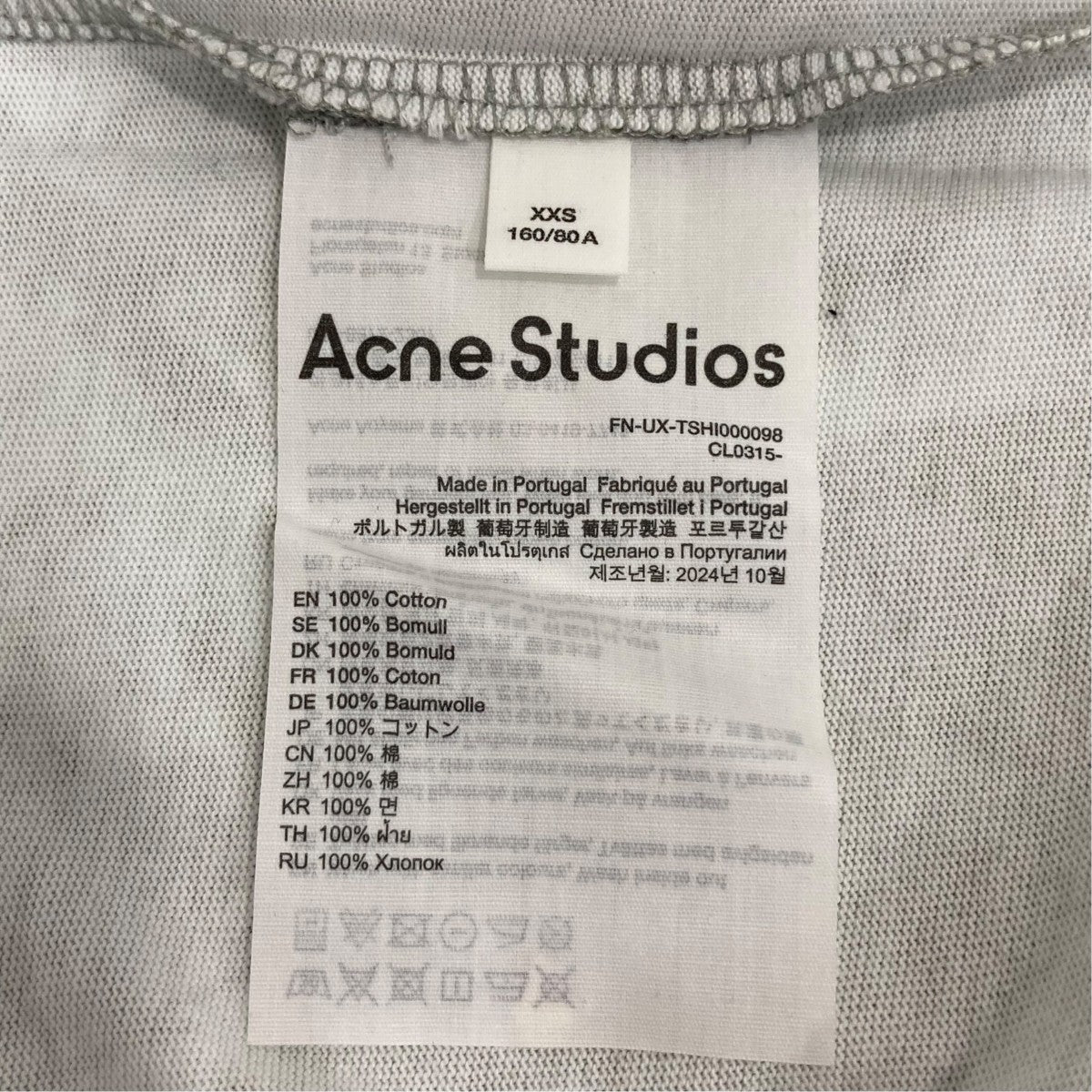半袖TシャツFNUXTSHI000098