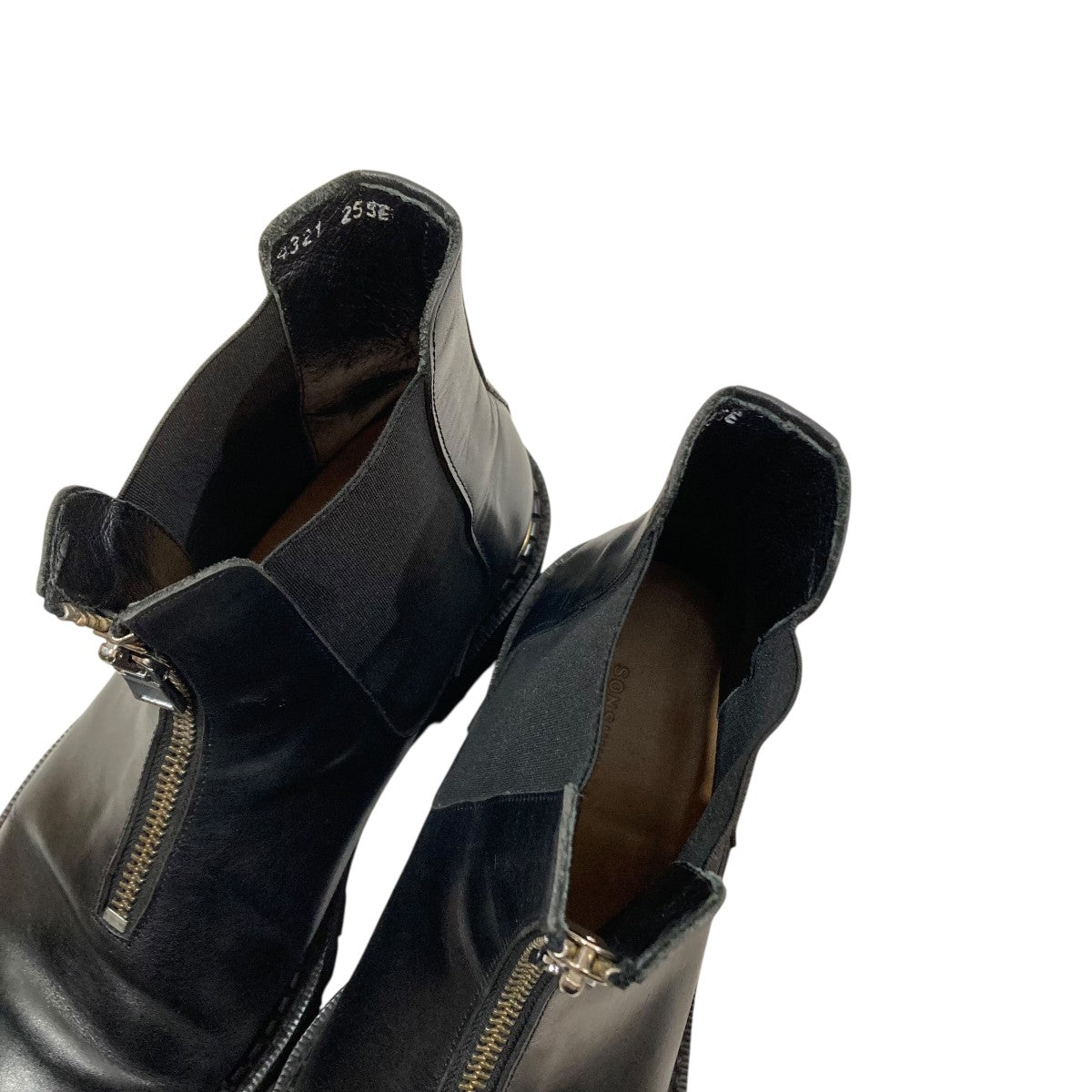 SONSHINBAL ソンシンバル　4392 ジップブーツ　ブラック　27cm SONSHINBAL ジップブーツ 【公式通販】