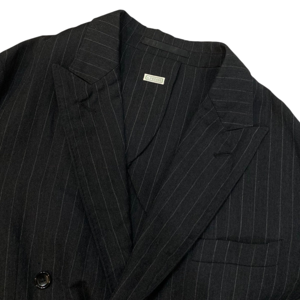 Double Breasted Jacketストライプダブルブレストジャケット22SAP-01-07M