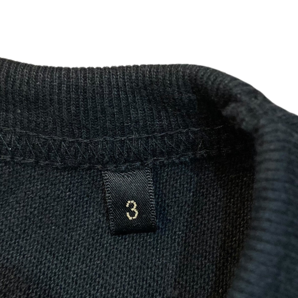 COMOLI(コモリ) フットボールTシャツ V01-05005 V01-05005 ブラック