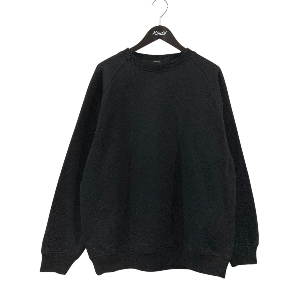 COMOLI 24AWコットン裏毛クルーネッククルーネックスウェットA03-05003 古着・中古-1枚目のアイテム画像