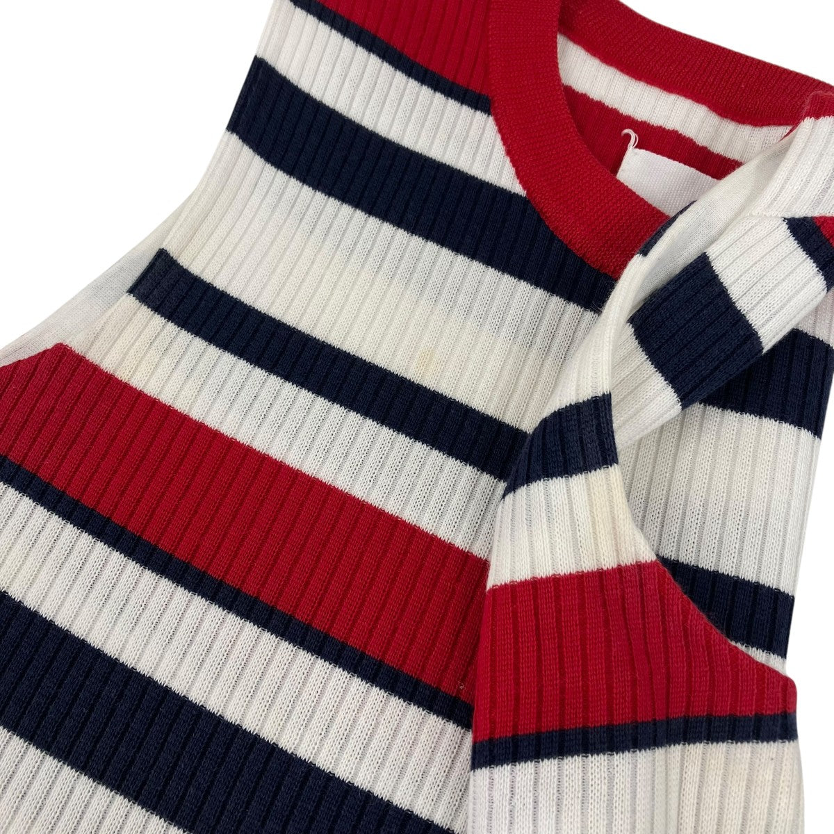 Maison Margiela ノースリーブボーダーニットノースリーブニット29HA039616005 古着・中古-5枚目のアイテム画像