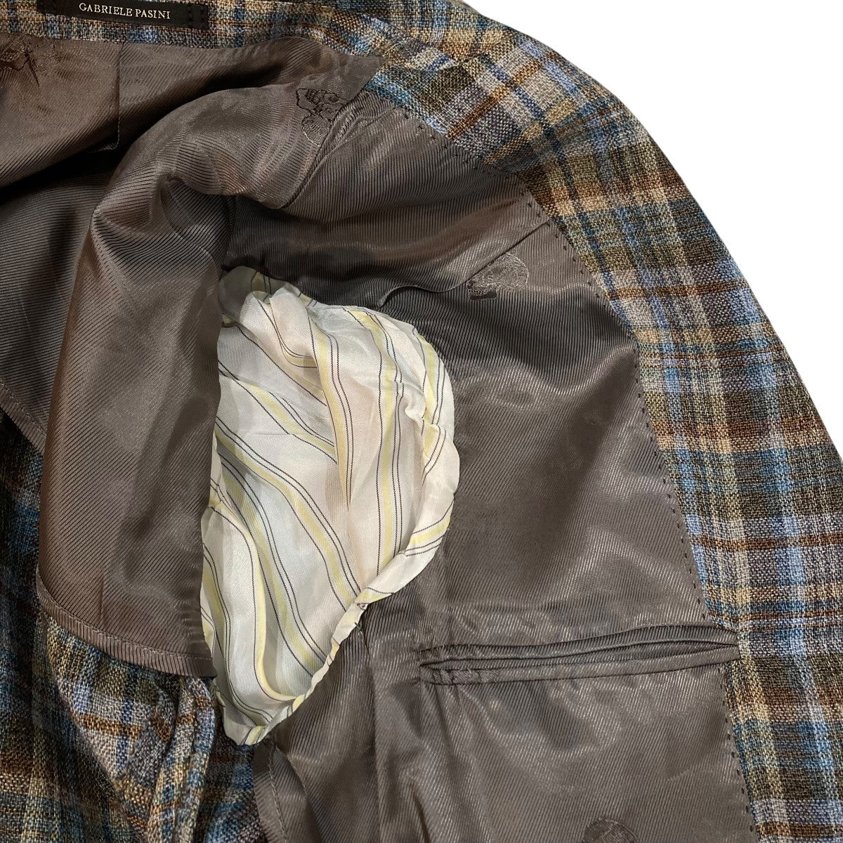 チェックテーラードジャケット2749/42029