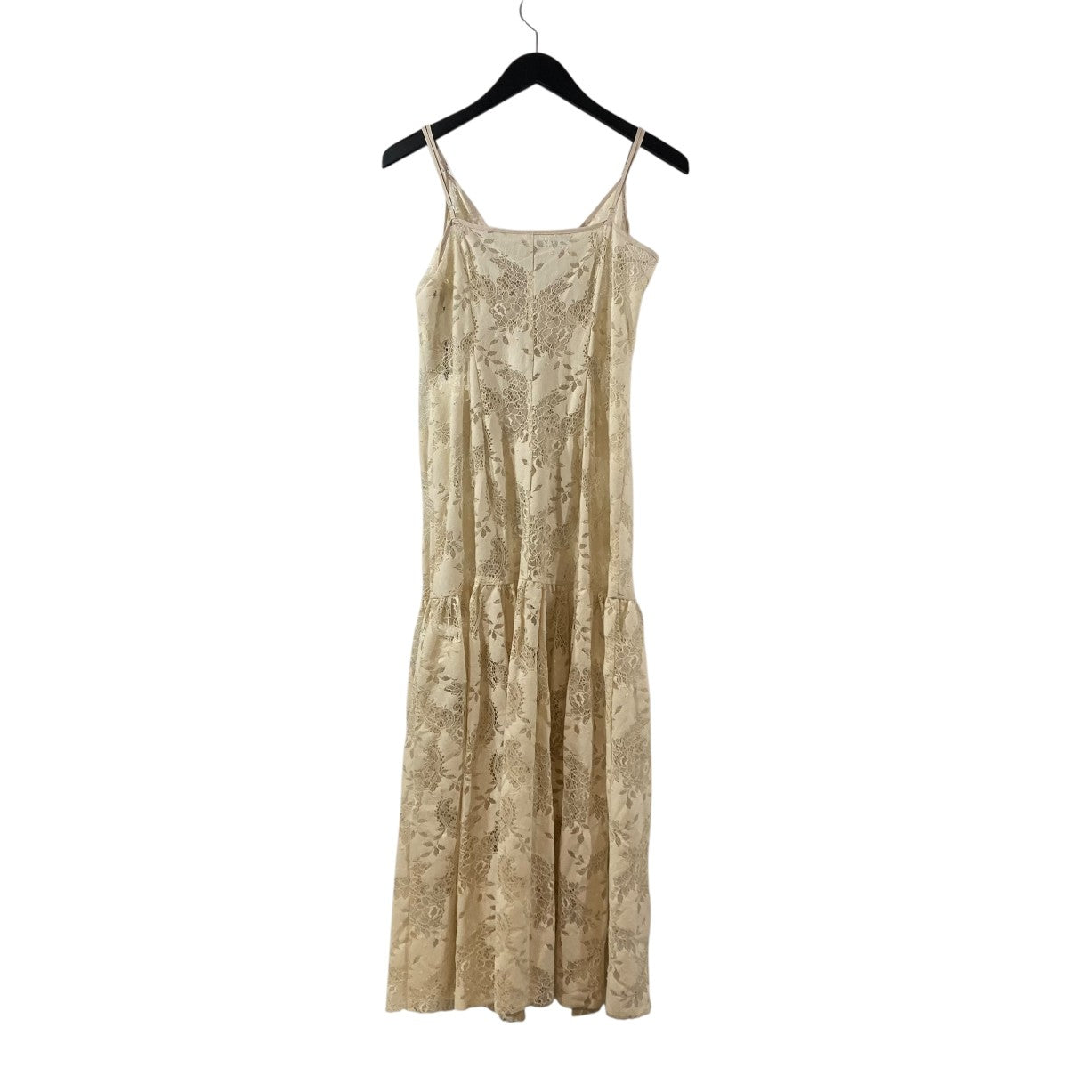 VINTAGE LIKE LACE DRESS WITH SCARFキャミソールワンピース112510530210