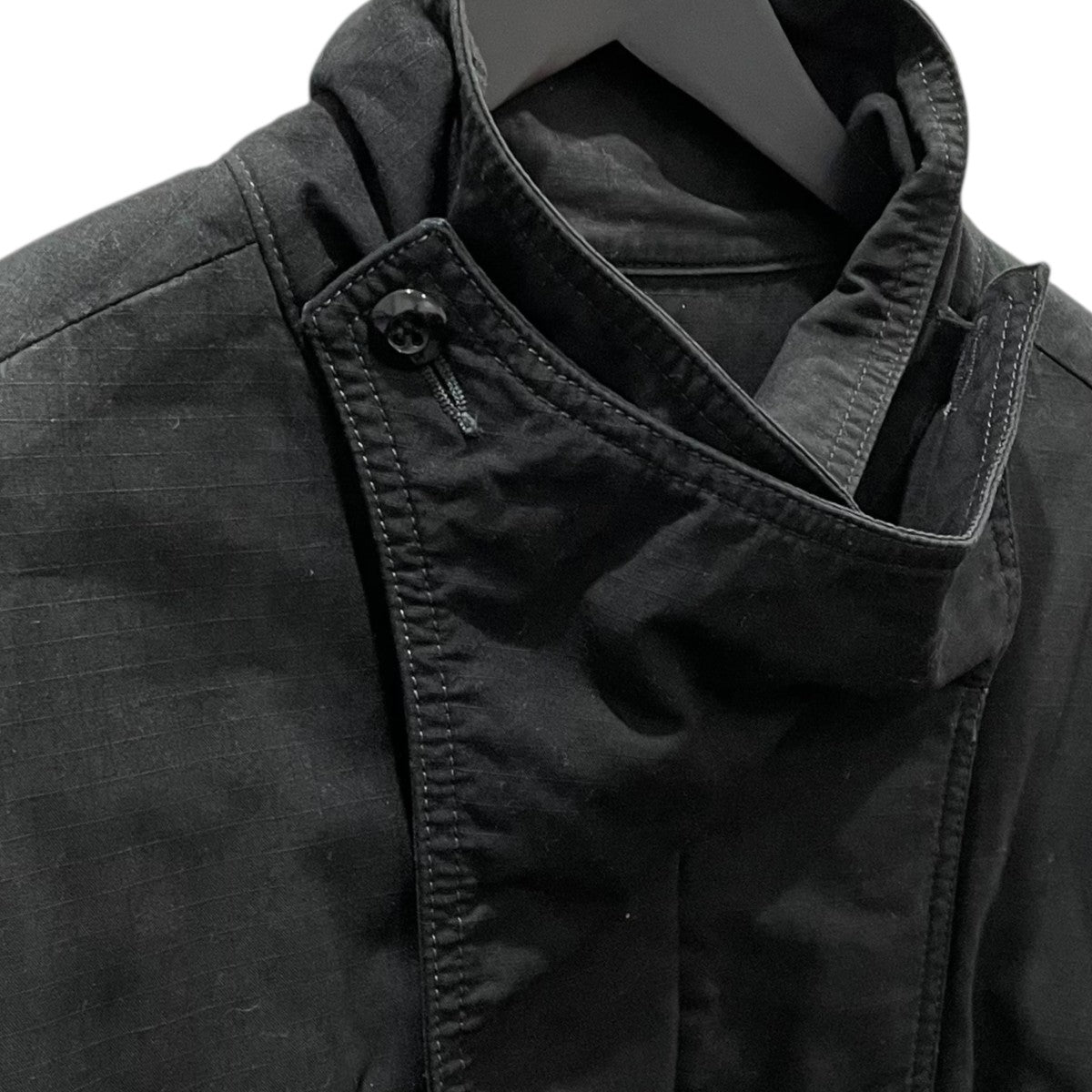 コットンリップストップオーバーコート COAT 001
