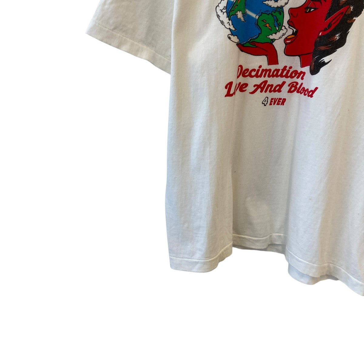 SAINT MICHAEL SAINT DEVIL SS TEE半袖TシャツSM-HR1-0000-023 古着・中古-4枚目のアイテム画像
