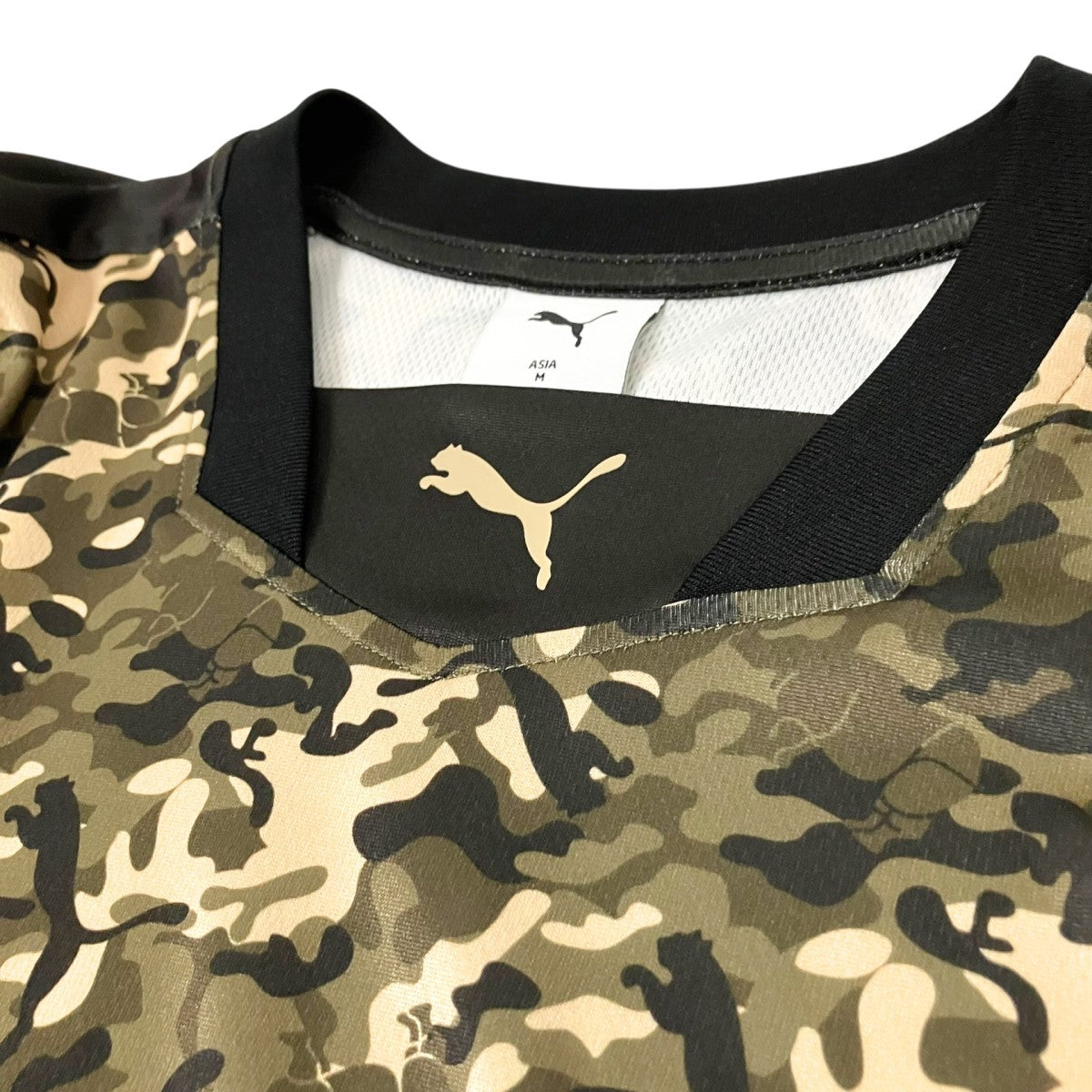 PUMA×SCYE Toasted Almondカモフラ柄半袖Tシャツ631581 古着・中古-3枚目のアイテム画像