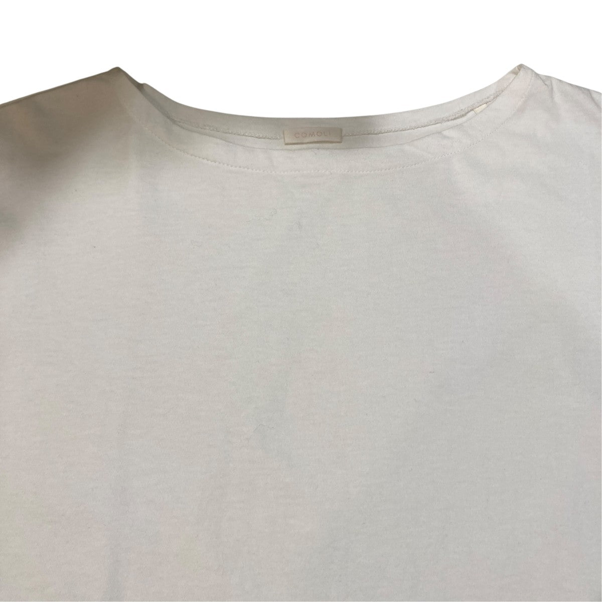 COMOLI コットンジャージボートネックTシャツ長袖TシャツB01-05044 古着・中古-3枚目のアイテム画像