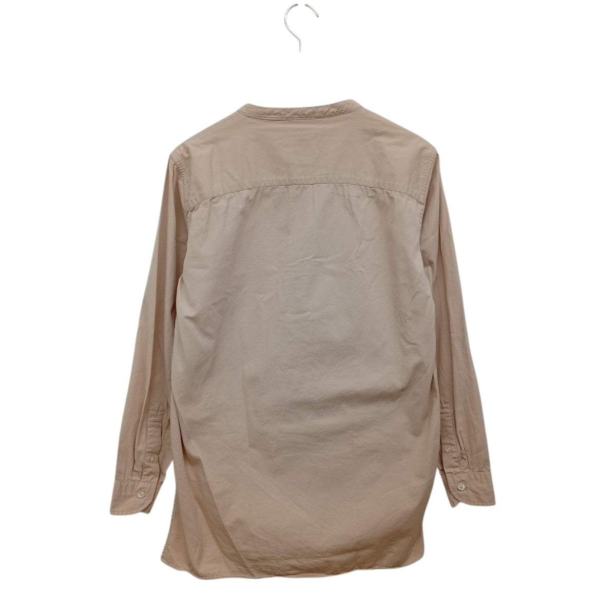 KICS DOCUMENT． SQ HEM BAND COLLAR SHIRT長袖シャツ01-2003-0003-11 古着・中古-2枚目のアイテム画像